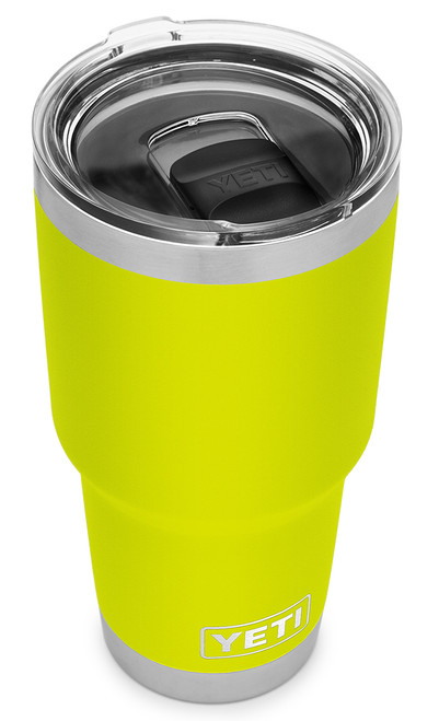 YETI Rambler 30 oz. Insulated Tumbler Alpine Yellow with Magslider