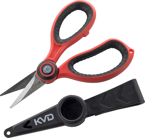 Strike King KVD 5-1/2in Precision Braid Scissors - TackleDirect