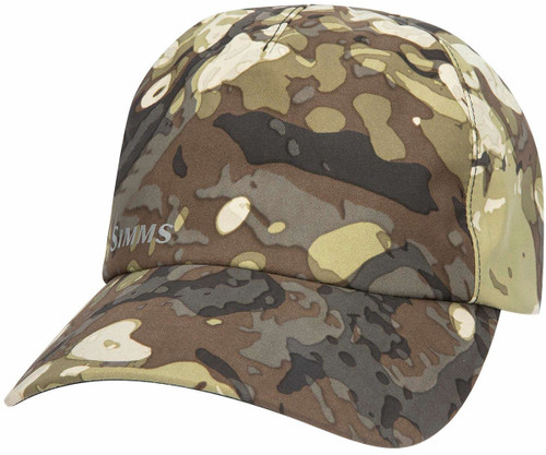 Simms Gore-Tex Rain Cap - Riparian Camo - S/M - TackleDirect