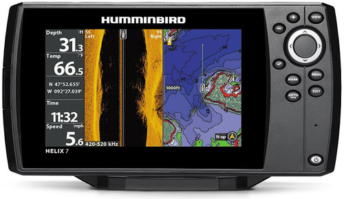 Humminbird 410310-1 HELIX 7 Chirp SI/GPS G2 Combo - TackleDirect