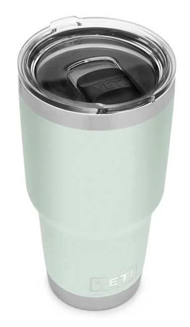 YETI Rambler 30-fl oz Stainless Steel Tumbler with MagSlider Lid, Black at