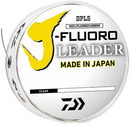 Daiwa J-Fluoro Fluorocarbon Leader - 100lb - 50yds