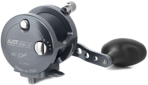 Avet MXJ 5.8 MC RH GM Single Speed Reel Gunmetal Right Hand