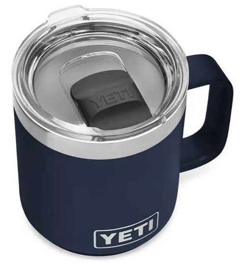 YETI Rambler 10oz Mug with Magslider Lid - Navy - TackleDirect