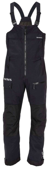 Simms CX Bib - Black - Large - TackleDirect