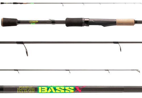 St. Croix BAS71MHF Bass X Spinning Rod - TackleDirect