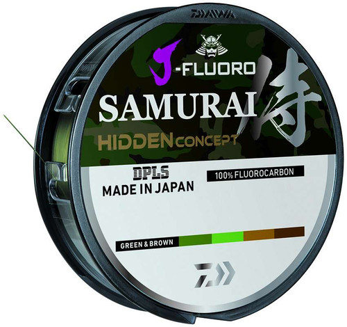 Daiwa J-Fluoro Samurai Hidden Concept Fluorocarbon Line - 25lb - 220yd