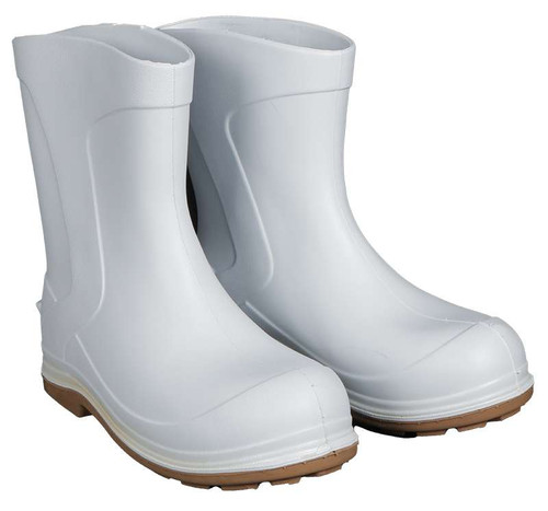 RDI Footwear 11in EVA Rubber Sole Boot - White/Tan Sole