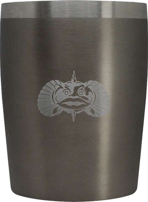 Toadfish Rocks Tumbler 10oz - Stainless Steel - Fishing & Boating