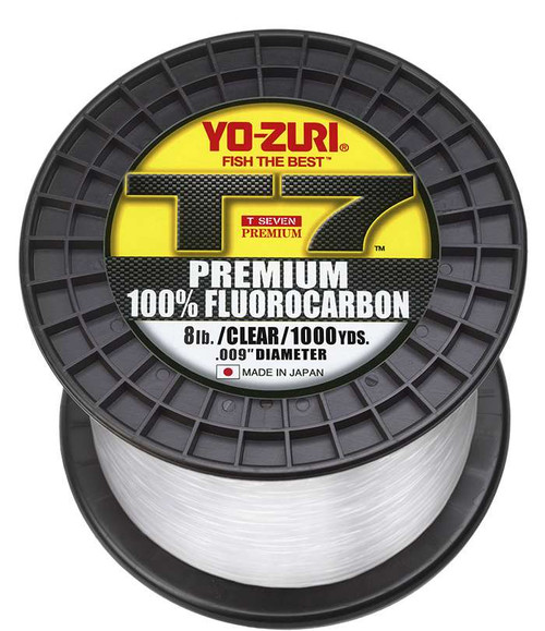  Yo-Zuri Topknot 30 yd Sinking Leader, Natural Clear, 25 lb :  Sports & Outdoors