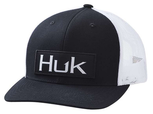 Huk Hukd Up Angler Hat - Black - TackleDirect