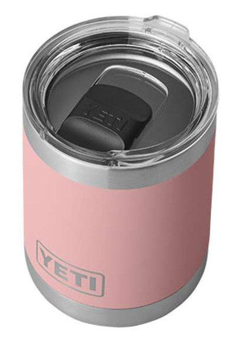YETI Rambler 10 oz Stackable Mug, Stainless Steel, Vacuum  Insulated with MagSlider Lid, Sandstone Pink: Tumblers & Water Glasses