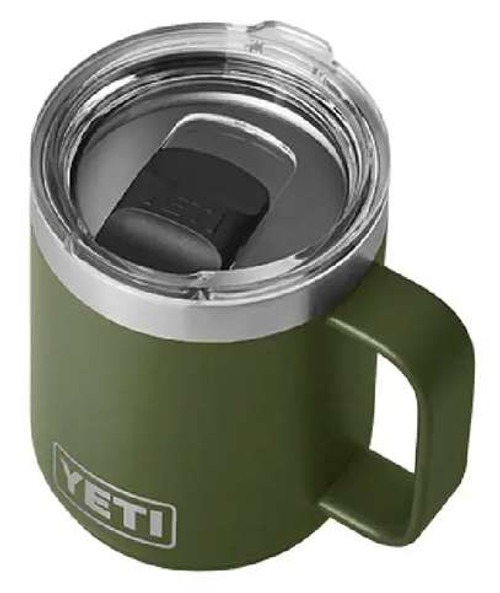 YETI Rambler Bottle - 18 oz. - Chug Cap - Highlands Olive - TackleDirect