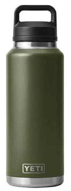 YETI Rambler Bottle - 46 oz. - Chug Cap - Highlands Olive