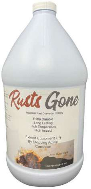 Salts Gone 1 Gallon Rusts Gone Rust Converter Coating - TackleDirect