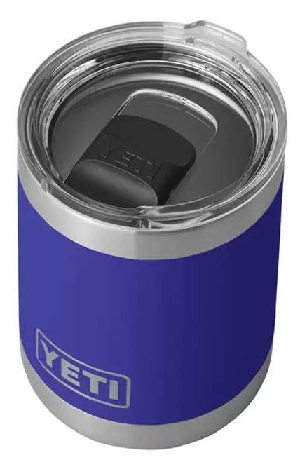 YETI Rambler 10 oz Stackable Mug, Vacuum Insulated, Stainless  Steel with MagSlider Lid, Offshore Blue: Tumblers & Water Glasses