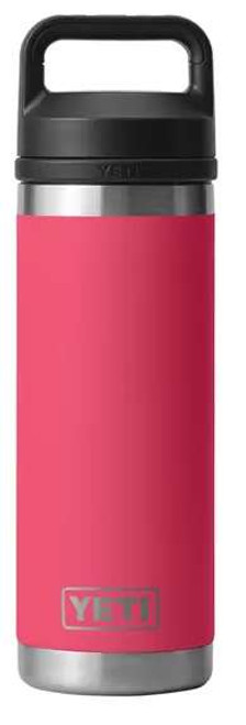 YETI Rambler Bottle - 18 oz. - Chug Cap - Bimini Pink