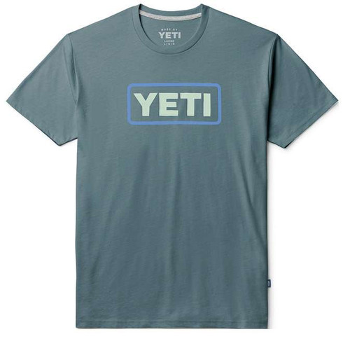 YETI Premium Logo Badge Short Sleeve T-Shirt - Indigo - 2X-Large