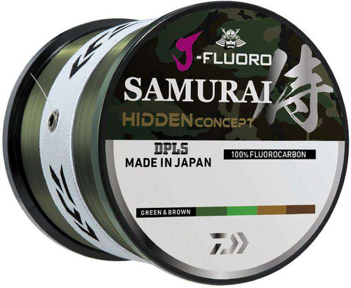 Daiwa J-Fluoro Samurai Hidden Concept Fluorocarbon Line 22lb - 1000yd