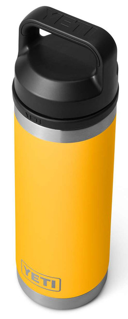 YETI Rambler Bottle - 18 oz. - Chug Cap - Alpine Yellow - TackleDirect