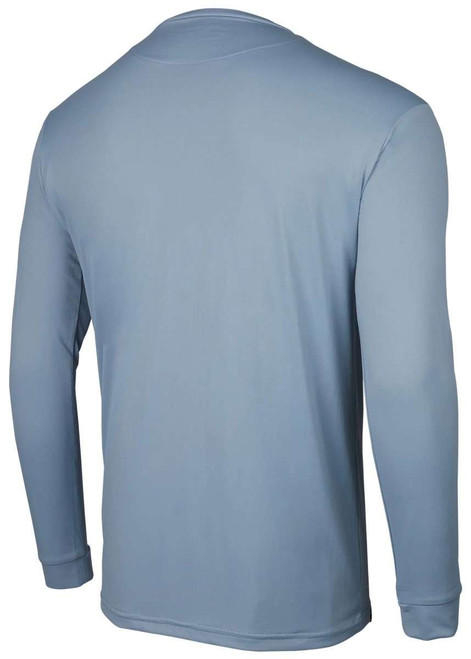 Pelagic Aquatek Solid Fishing Shirt - Slate - Small