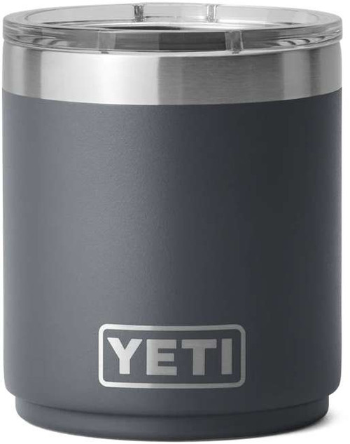 YETI Rambler 10 Oz Stackable Mug with MagSlider Lid in Charcoal