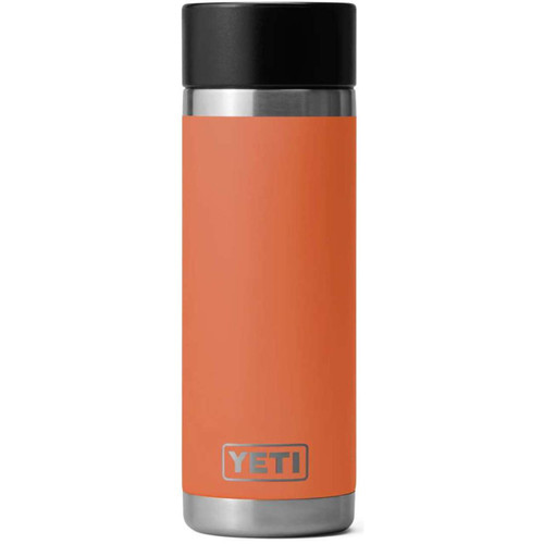 YETI Rambler 18oz Bottle with Hot Shot Cap - Clay - TackleDirect