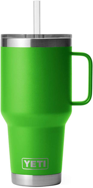 YETI Rambler 35oz Mug with Straw Lid - Canopy Green - TackleDirect