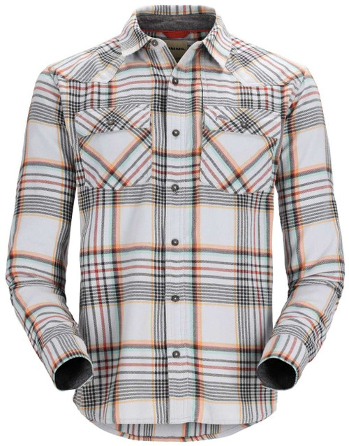 Simms Mens Santee Flannel - StClCNP - 3X-Large - TackleDirect
