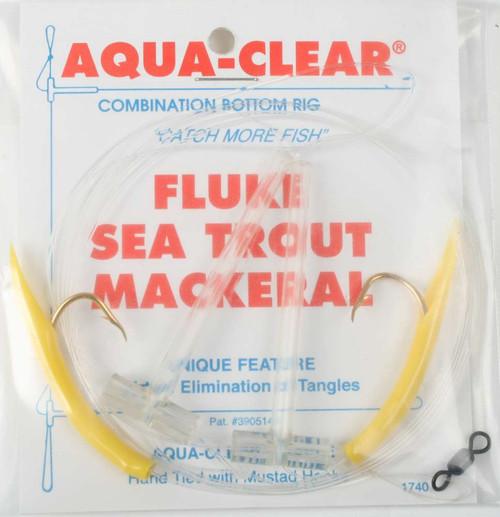 Aqua-Clear Fluke/Sea Trout/Mackeral Rig ? TackleDirect