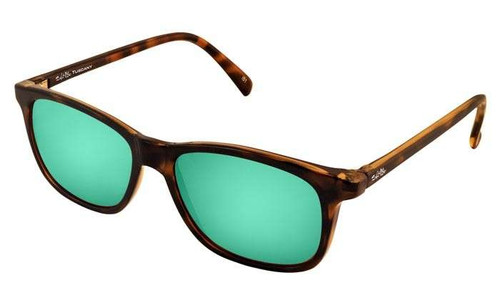 Salt Life Tuscany Sunglasses - Havana Brown Tortoise/Copper Green