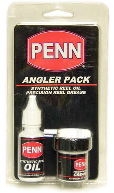 Penn Angler Pack .5oz Synthetic Reel Oil & 1oz Precision Reel Grease