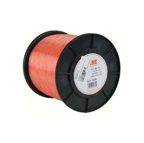 Ande Premium Mono 2 Lb. Spool 80 Lb. Test Pink