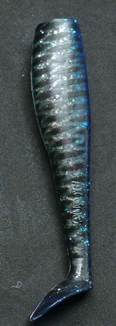 Al Gag's Whip-It Fish Lures Replacement Tails 5in Blue Mackerel