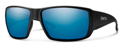 Smith Optics Guides Choice Sunglasses - Matte Black/Polarized Blue Mirror Glass