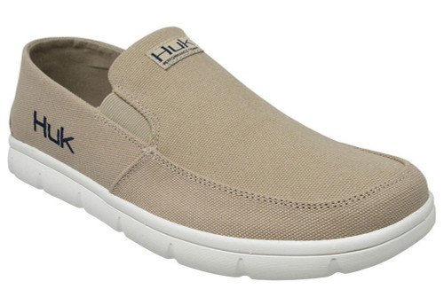 Huk Brewster Slip on Shoes Khaki 11 TackleDirect