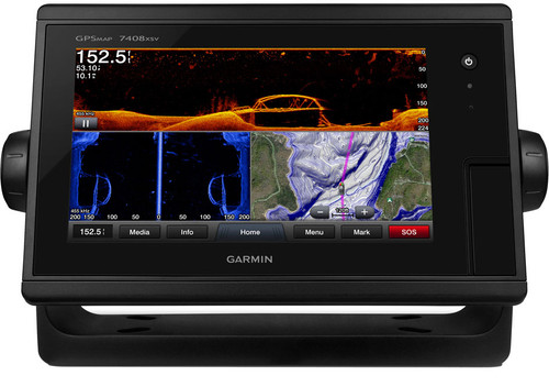 Garmin GPSMAP 7408xsv 8 inch Chartplotter and Sounder w/ J1939 