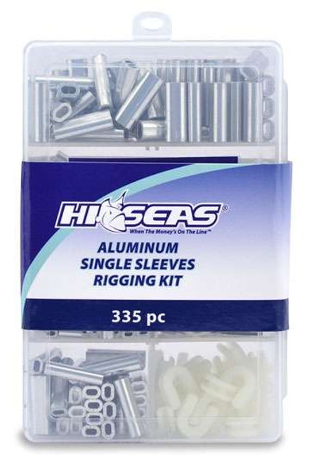 Aluminum and Brass Crimp Sleeves 100 Pack