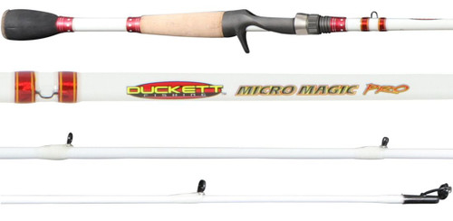 Duckett Fishing DFMP76XH-C Micro Magic Pro Casting Rod