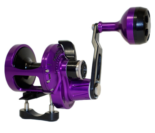 Accurate BV-400-PUB Boss Valiant Conventional Reel - Black/Purple