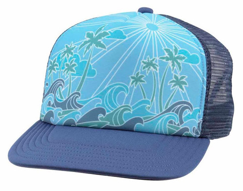 Simms Tarponscape Patch Trucker Hat - TackleDirect
