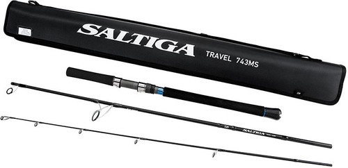 Daiwa SATR743MS Saltiga Saltwater Travel Spinning Rod