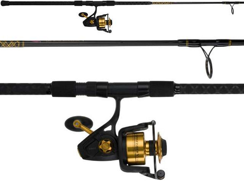PENN Spinfisher VI Fishing Rod and Reel Spinning Combo, 7' 1PC H, 7500 