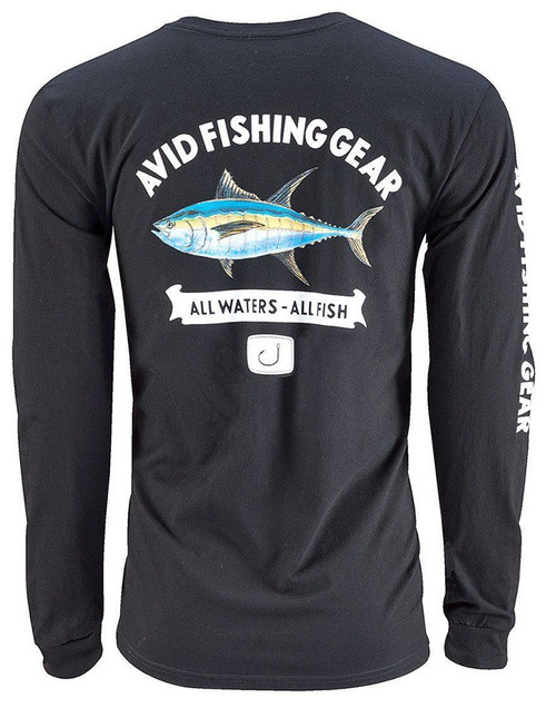 AVID Sportswear Tuna Mount Long Sleeve Shirt - Black - M