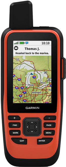 The GPSMAP 86i Garmin inReach Maritime Navigation