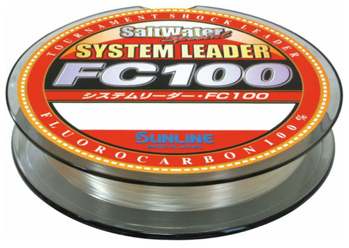 Sunline FC 100 Fluorocarbon System Leader - 60lb