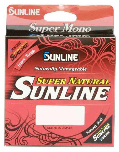 Sunline Super Natural Monofilament - Natural Clear - 16lb