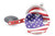 Avet LX 6.3 MC Raptor 2-Speed Lever Drag Casting Reel American Flag Patriot