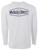 TackleDirect No B.S. Logo Performance Long Sleeve Shirt - White