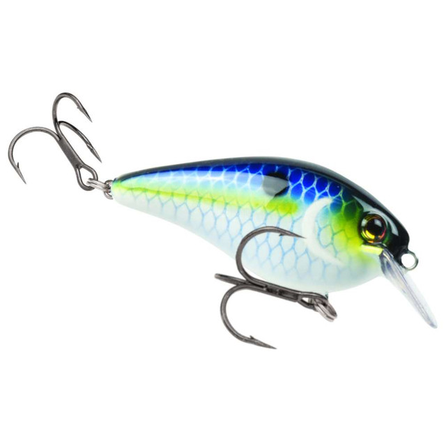 Strike King KVD 1.5 Flatside - Crankbait Pro-Model - Chartreuse Perch - Affondante 2,4 M